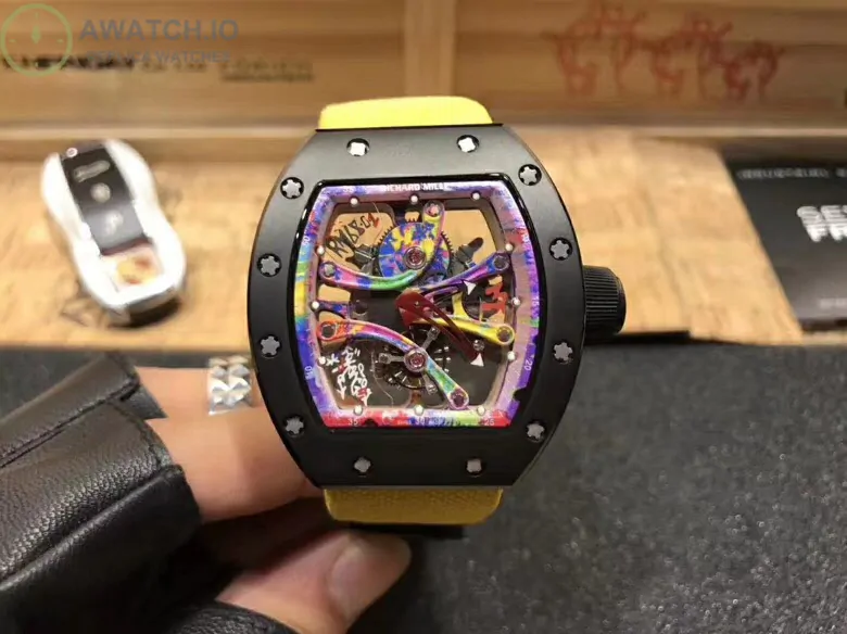 Replica Richard Mille RM068 01 Tourbillon Kongo KV Ceramic