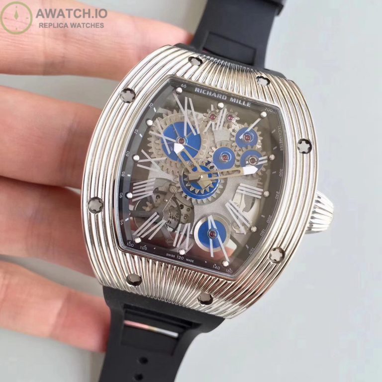 Replica Richard Mille RM018 Tourbillon Hommage A Boucheron N Stainless ...